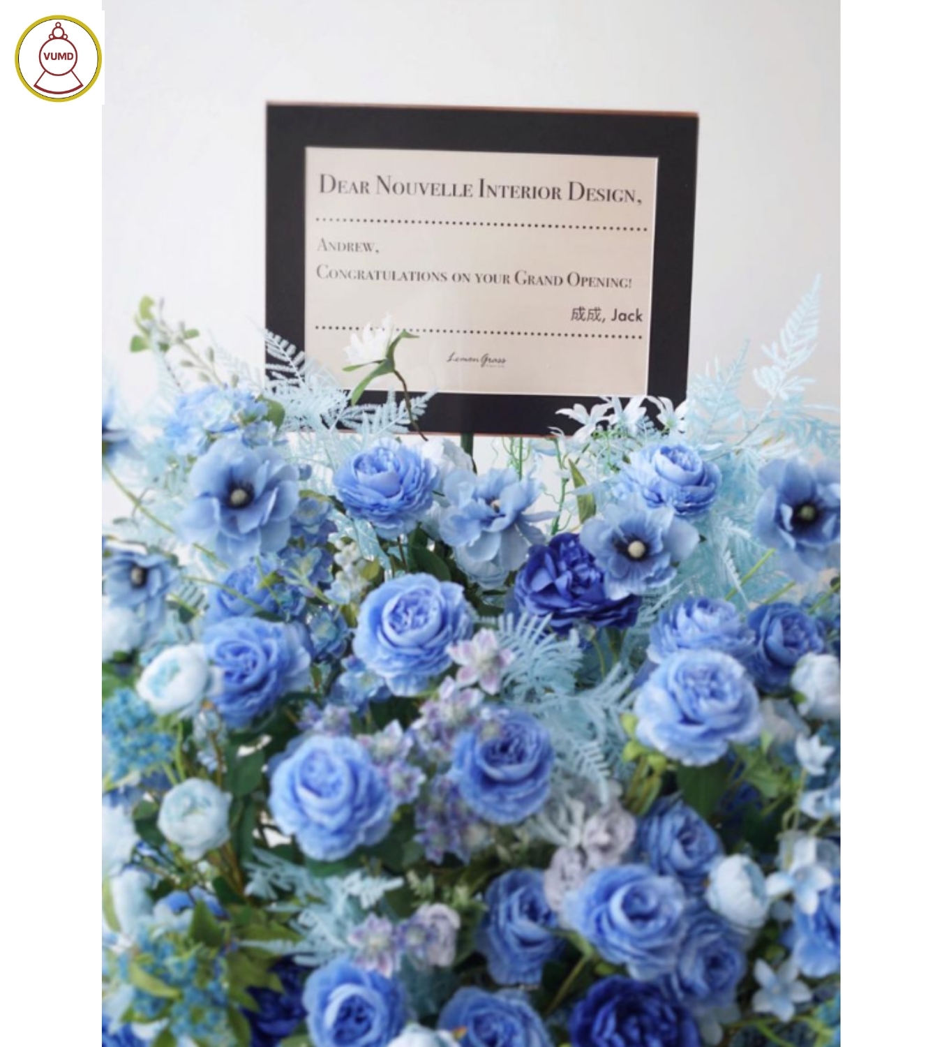 Hoa chúc mừng khai trương: Thể hiện sự chân thành