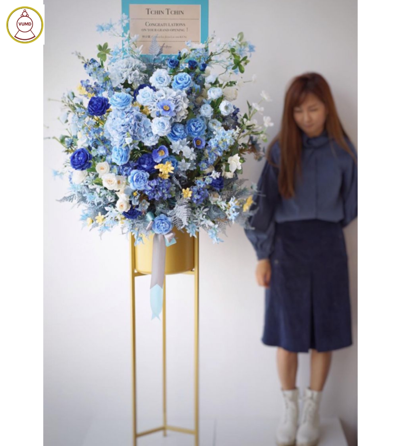 Hoa chúc mừng khai trương cao cấp