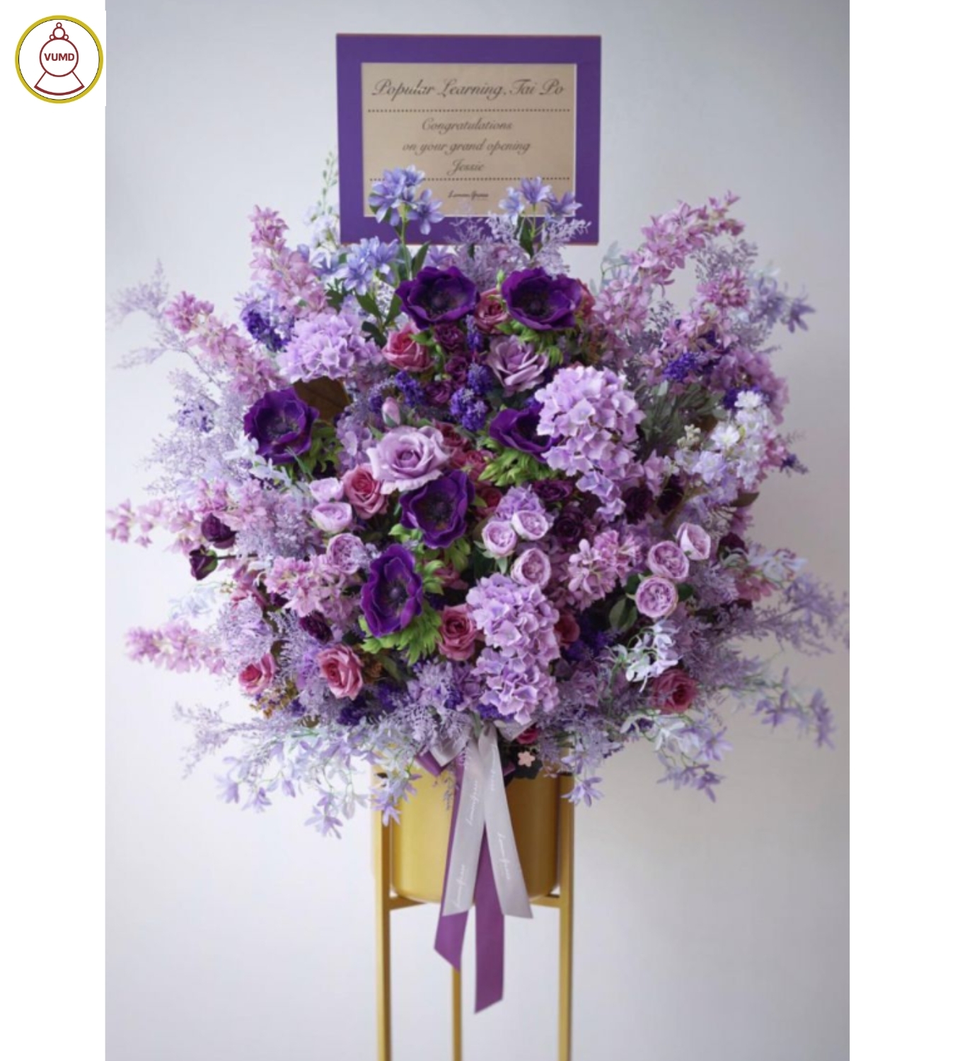 Hoa chúc mừng khai trương cho đối tác