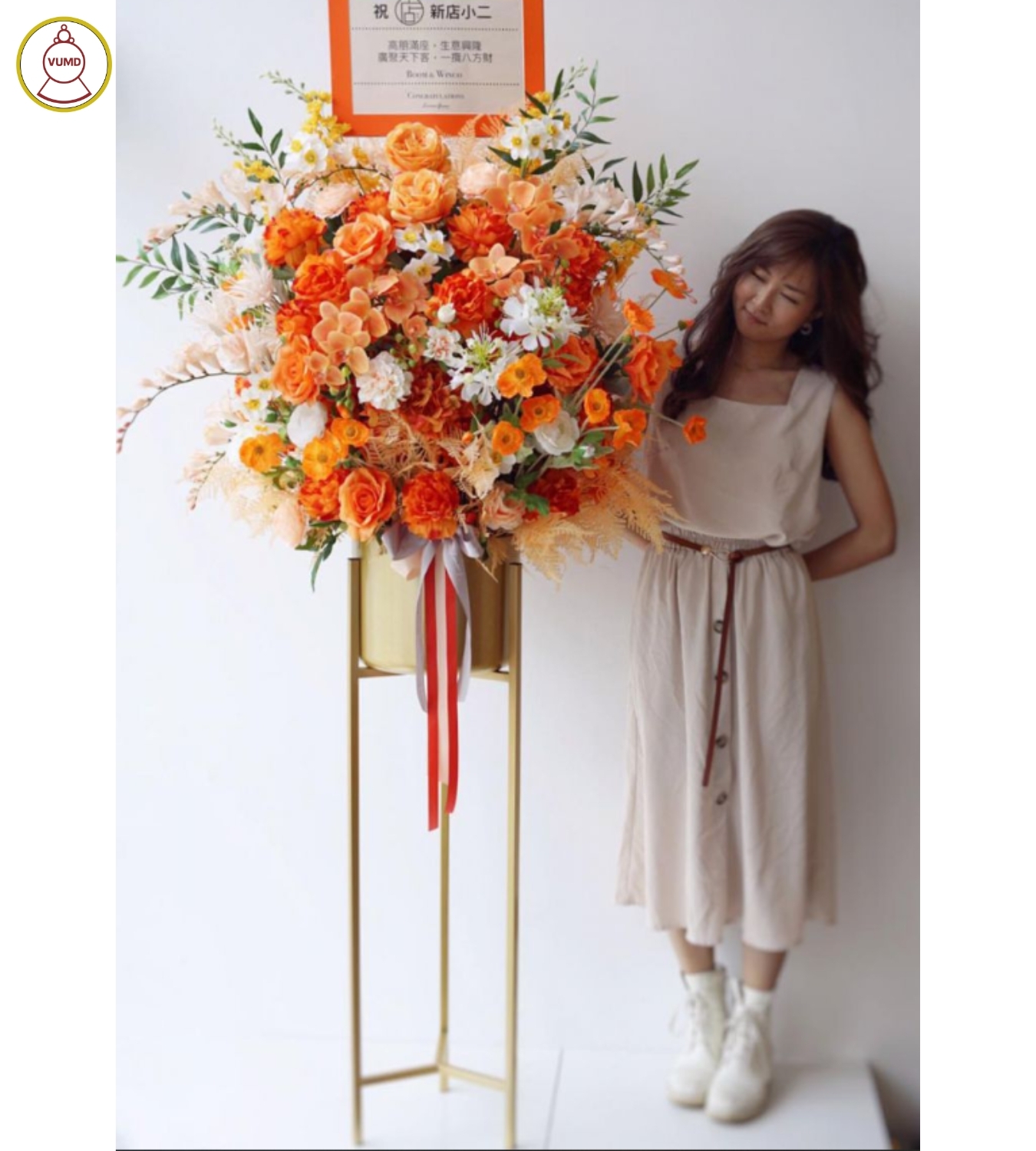 Lẵng hoa chúc mừng khai trương