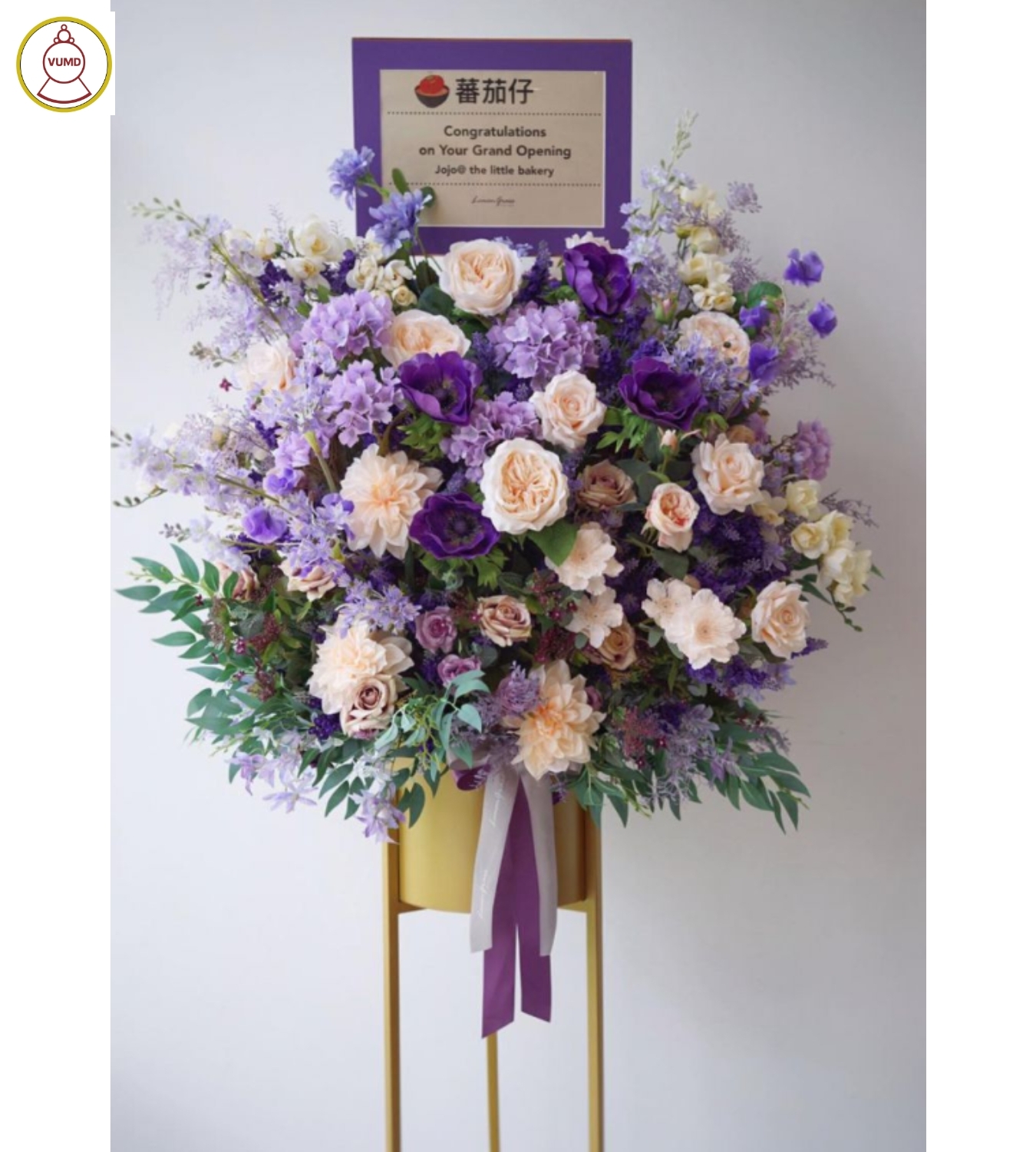 Hoa chúc mừng khai trương đối tác