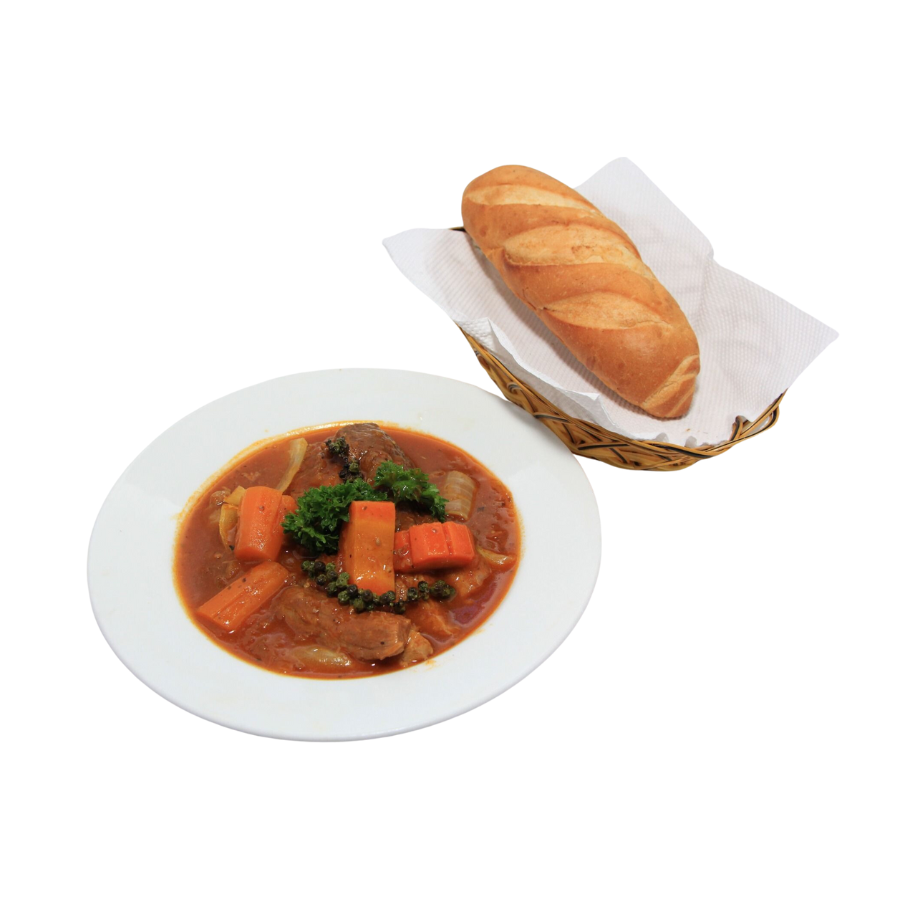 Bò nấu tiêu xanh