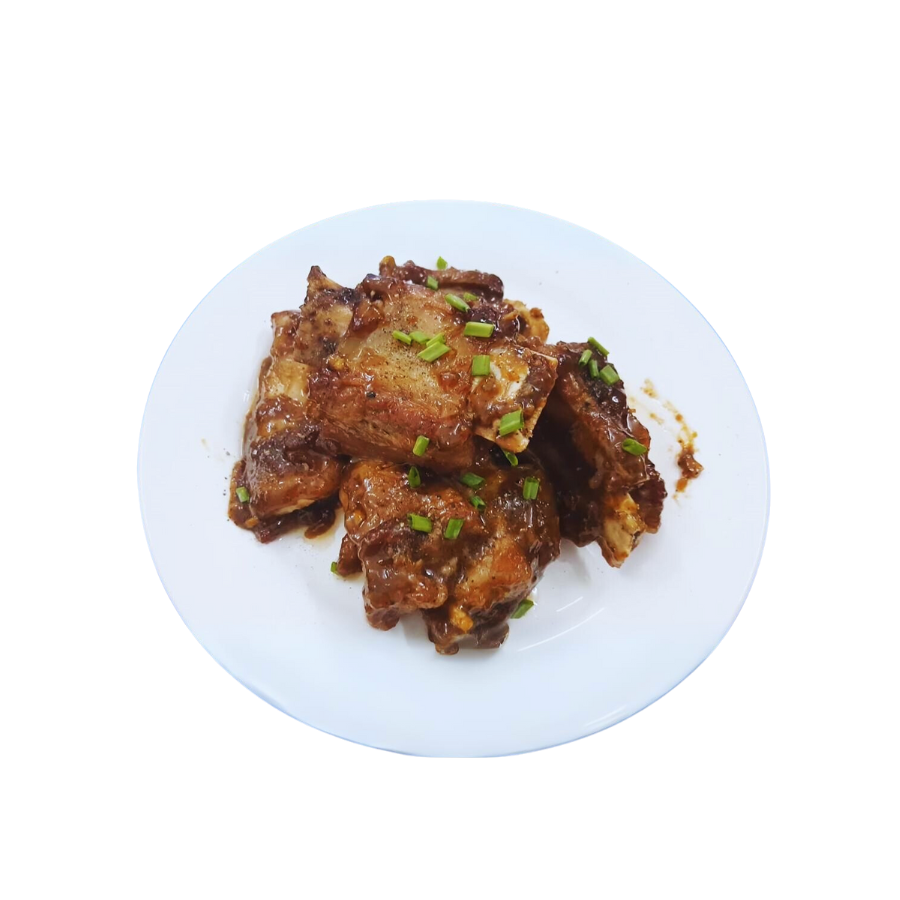 Sườn bò sốt tiêu đen