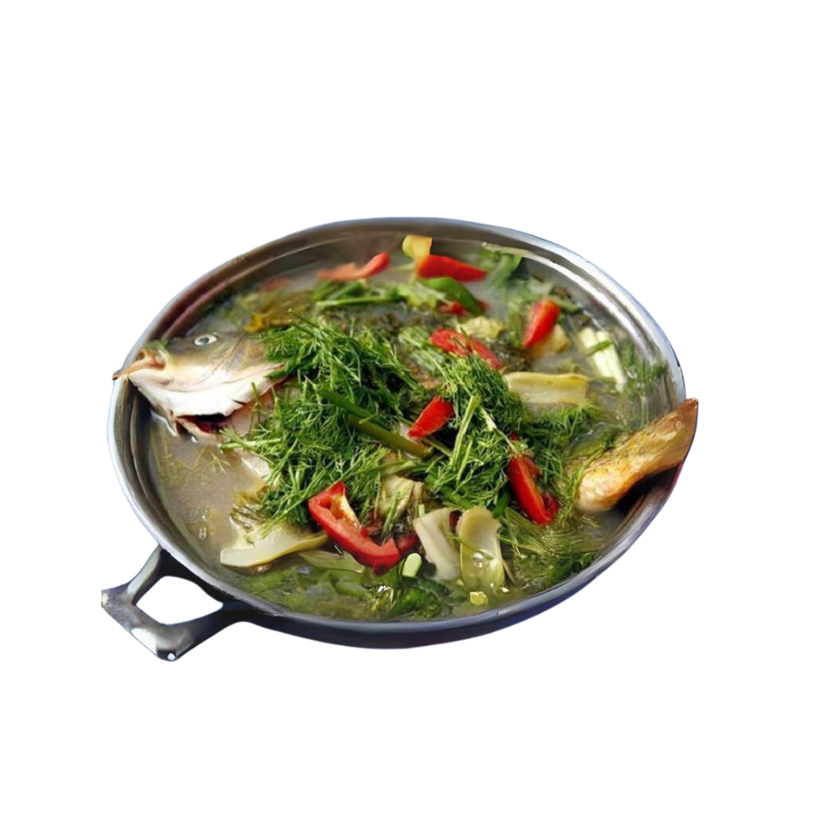 Cá chép giòn nấu riêu