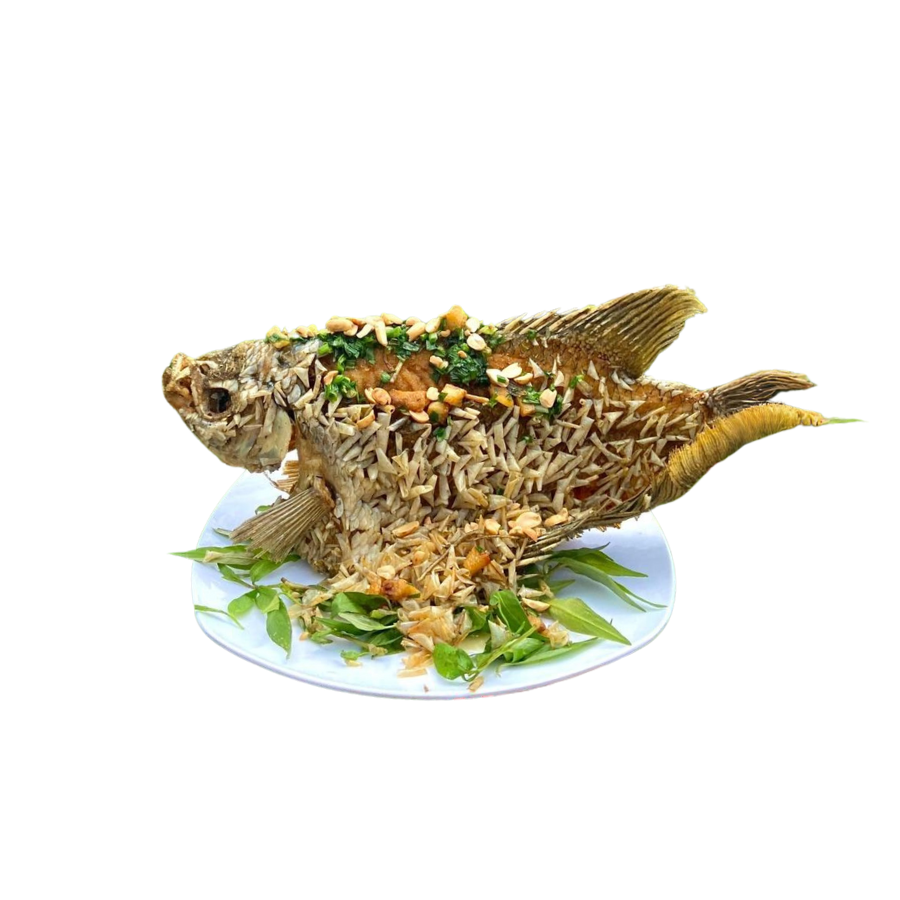 Cá tai tượng chiên xù