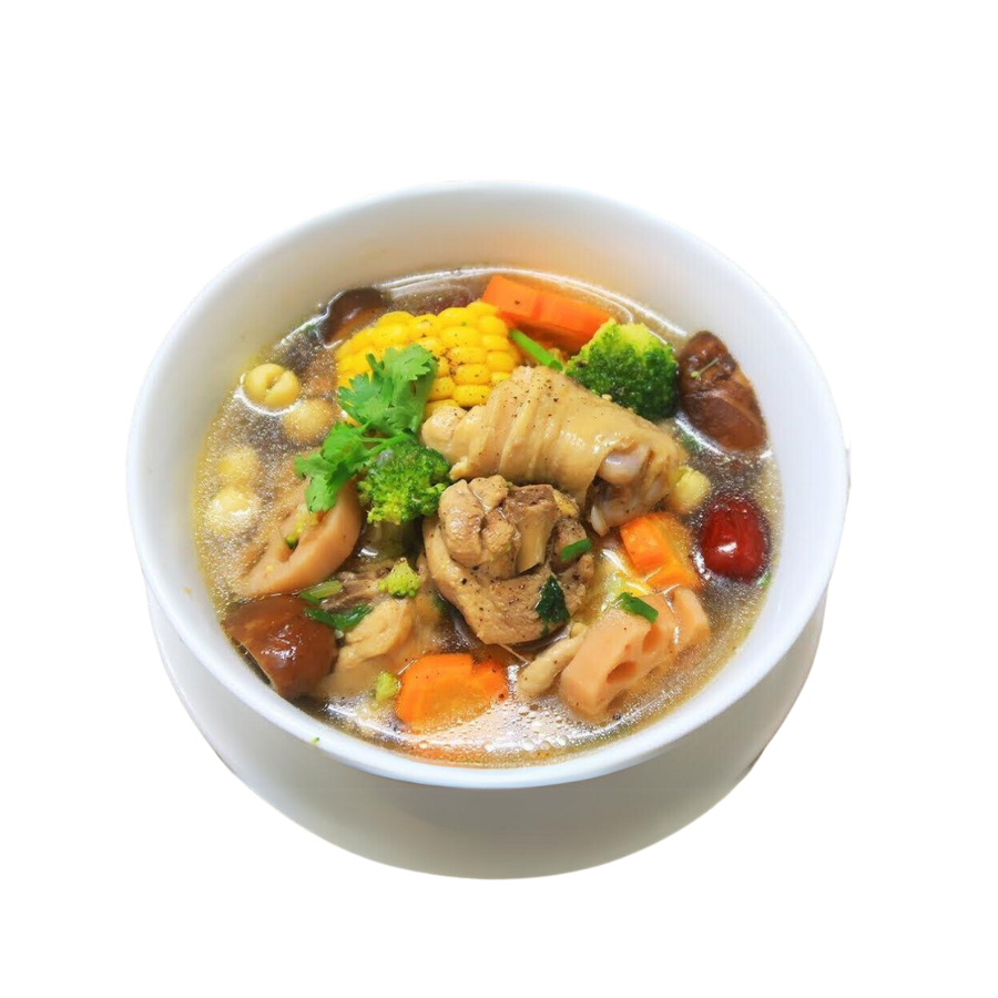 Gà tiềm ngũ quả