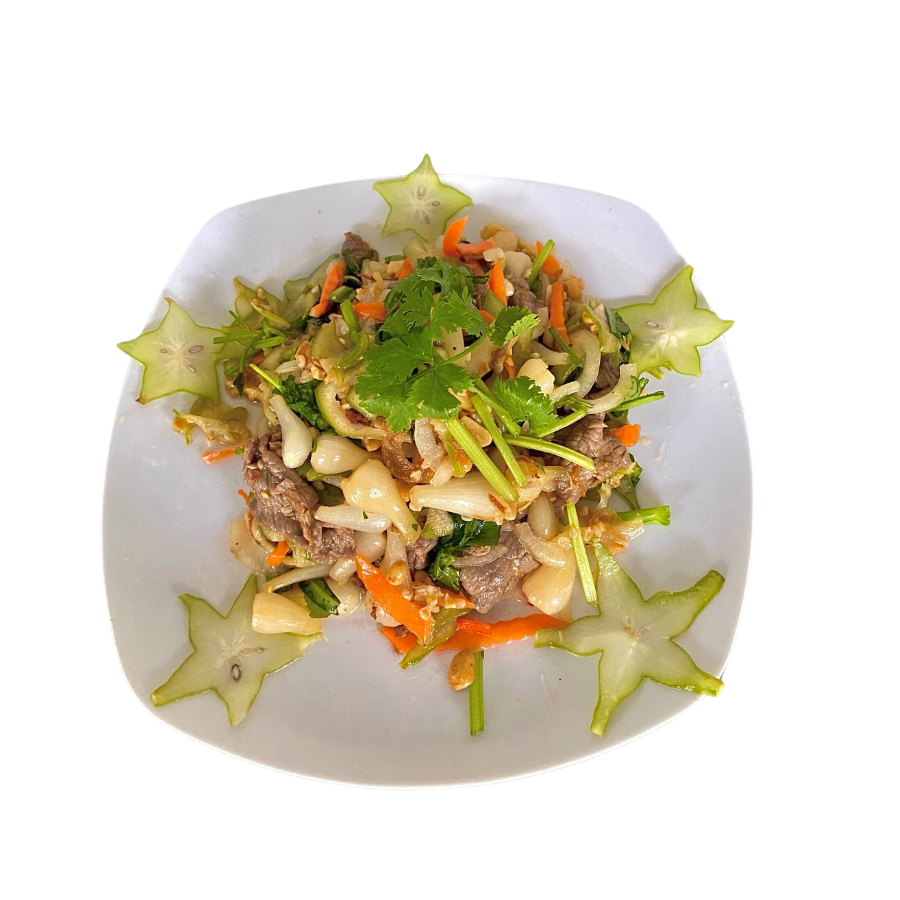 Gỏi bò bóp thấu