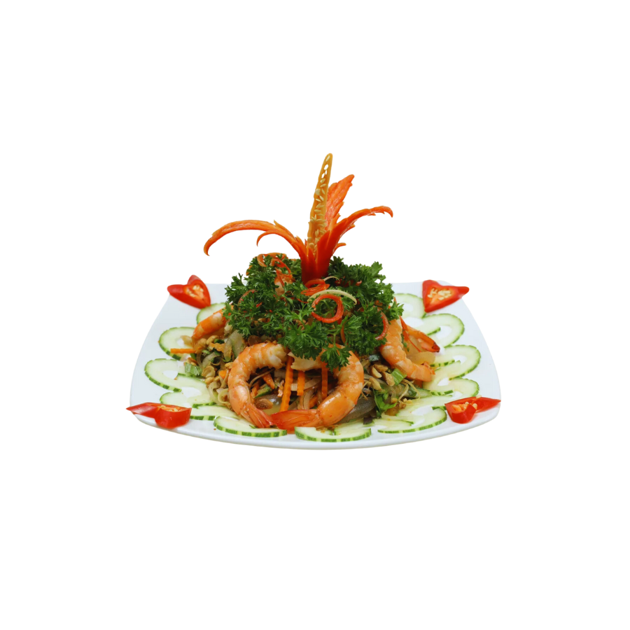 Gỏi sứa tôm