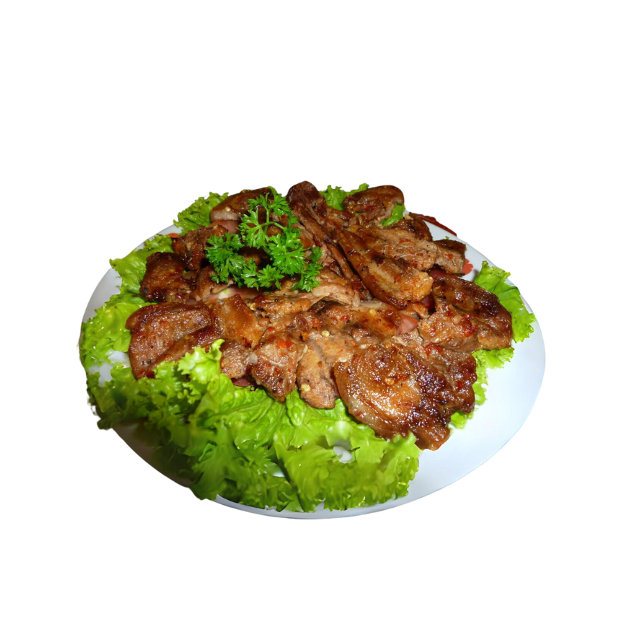 Heo rừng nướng chao