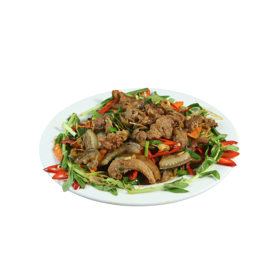 Heo rừng xào lăn