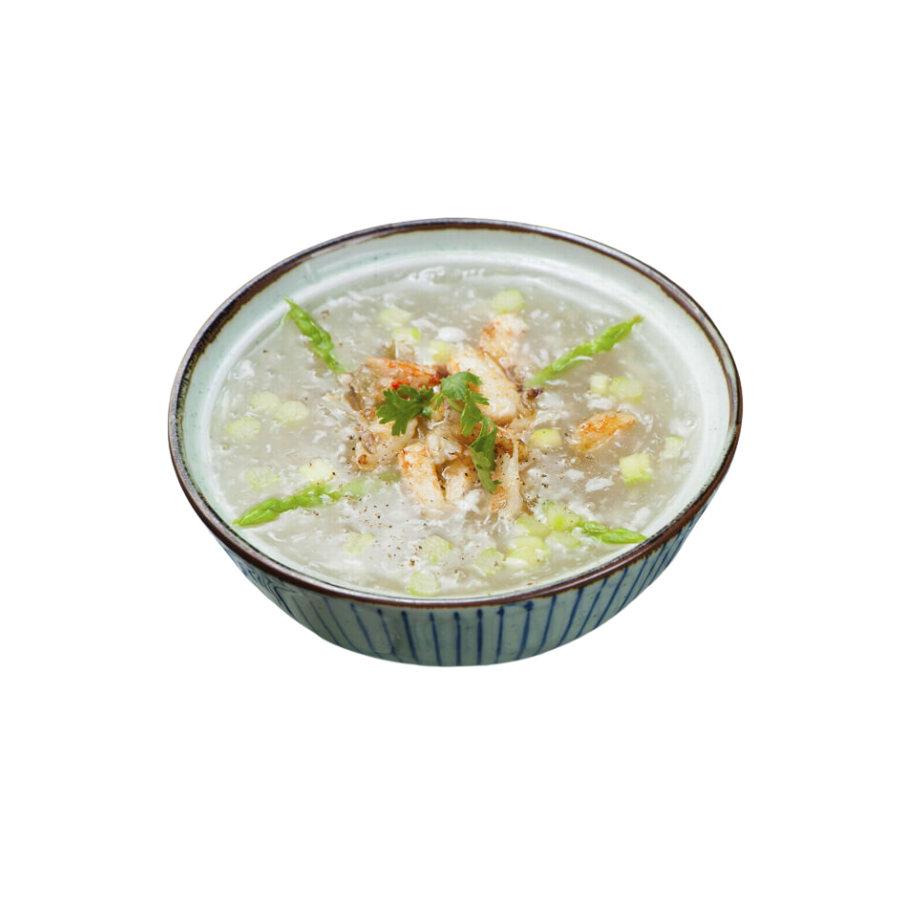 Súp măng tây hải sản