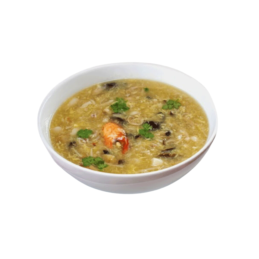 Súp nấm hải sản