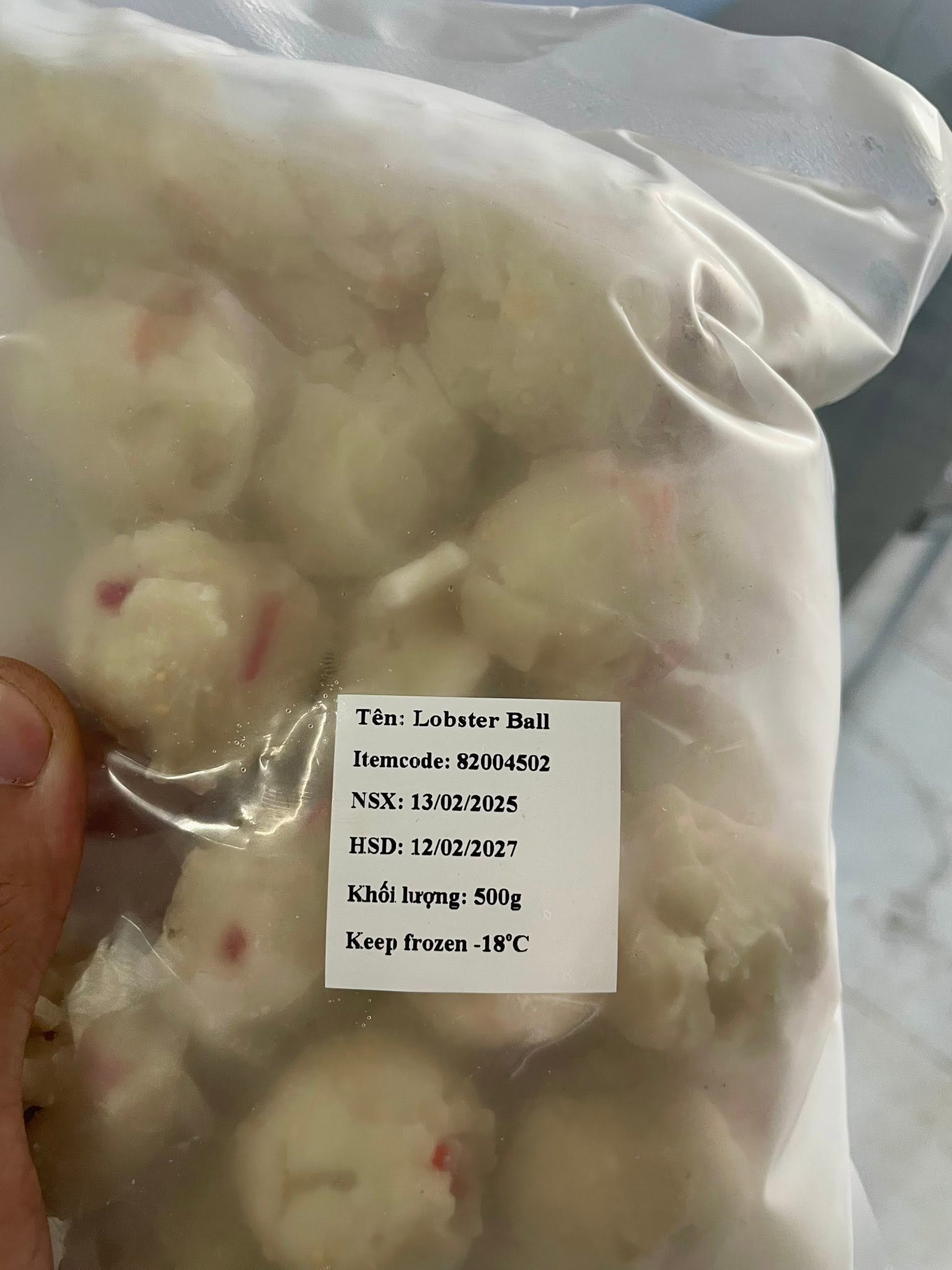 Viên tôm hùm